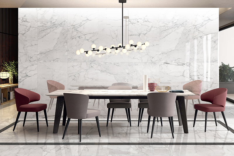 通体大理石瓷砖适合哪些装修风格